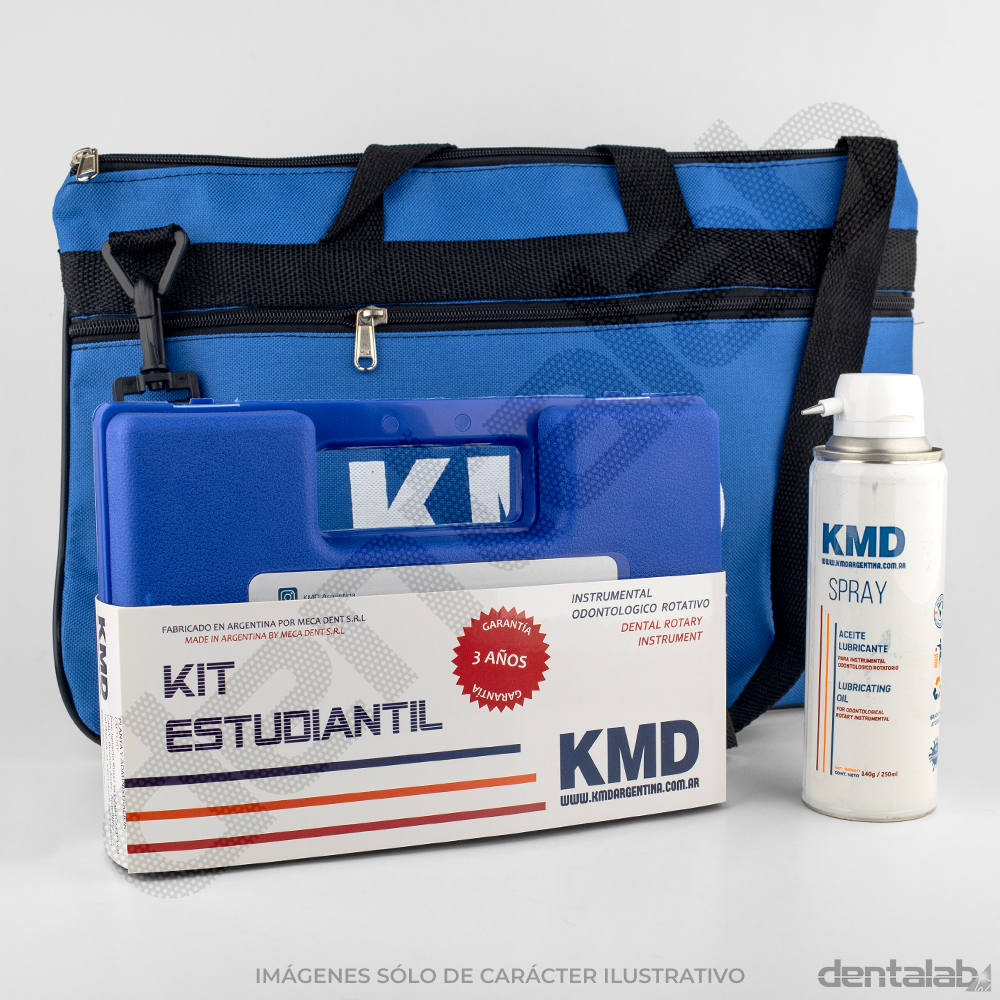 Kit Académico KMD • 4 Piezas (Turbina Push Button + CA Gatillo + PM + MM)